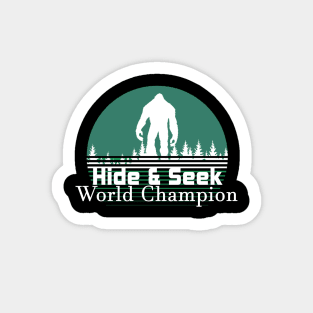 BigFoot Hide and Seek Sticker